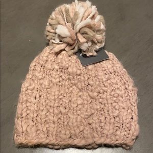 Eddie Bauer Blush Color Pom Hat